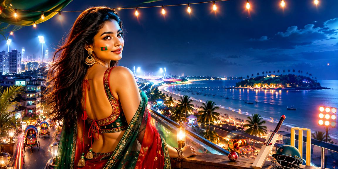 ঢাকায় জনগণের ক্রিকেট বাজির মুহূর্ত, সাগরের ধারে সৈকত পটে